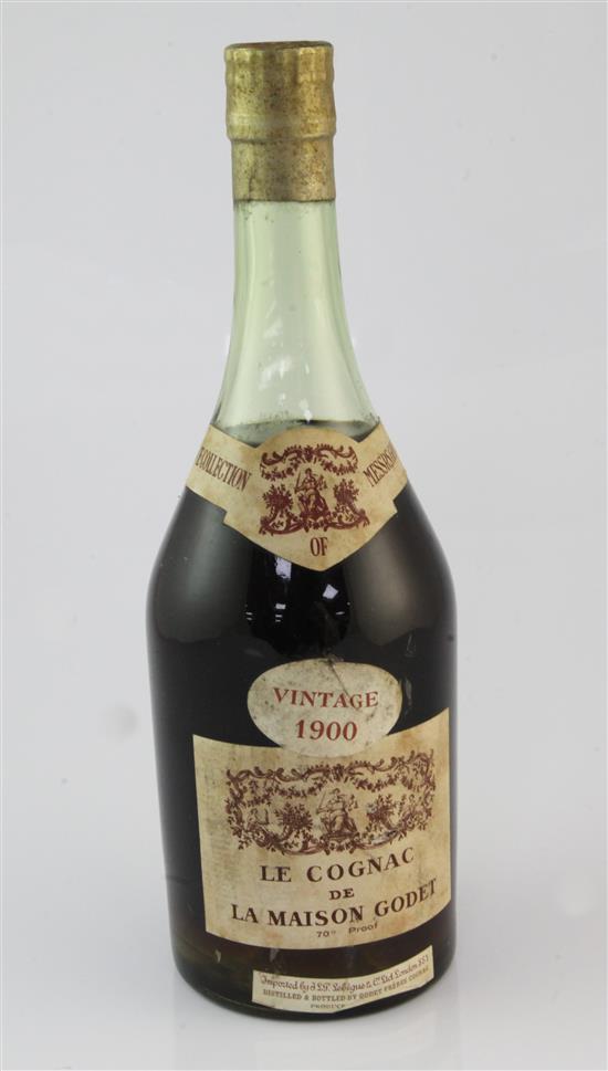 One bottle of Cognac 1900,